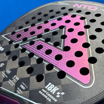 Arctic NTO Pink, Padelschläger von NextServes, Ansicht 5